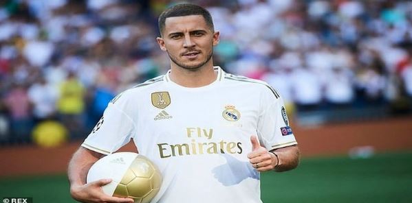 Eden hazard ở Real Madrid ghi được bao nhiêu bàn thắng?