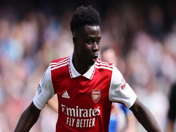 Cầu thủ Arsenal Bukayo Saka