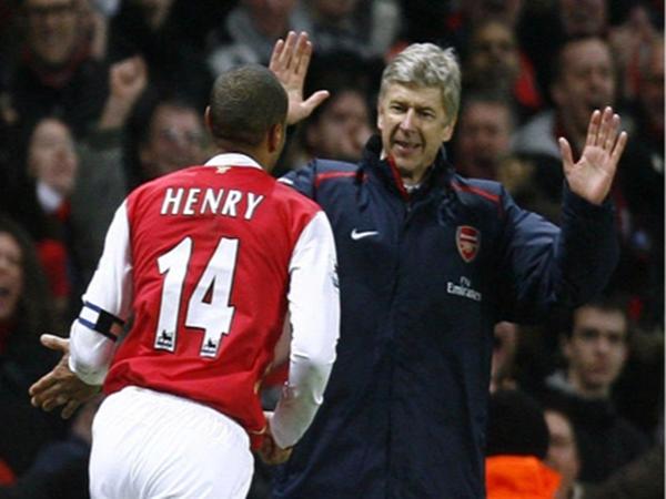 Thierry Henry số áo bao nhiêu tại các CLB?