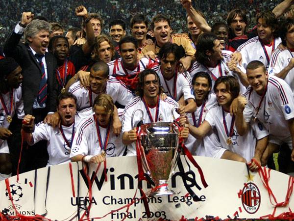 Tìm hiểu AC Milan vô địch C1 năm nào?